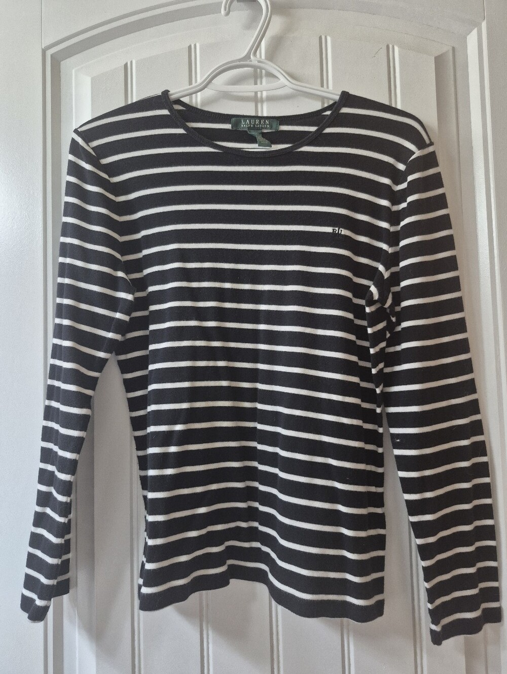 Womens Lauren Ralph Lauren Cotton T Shirt Size Large